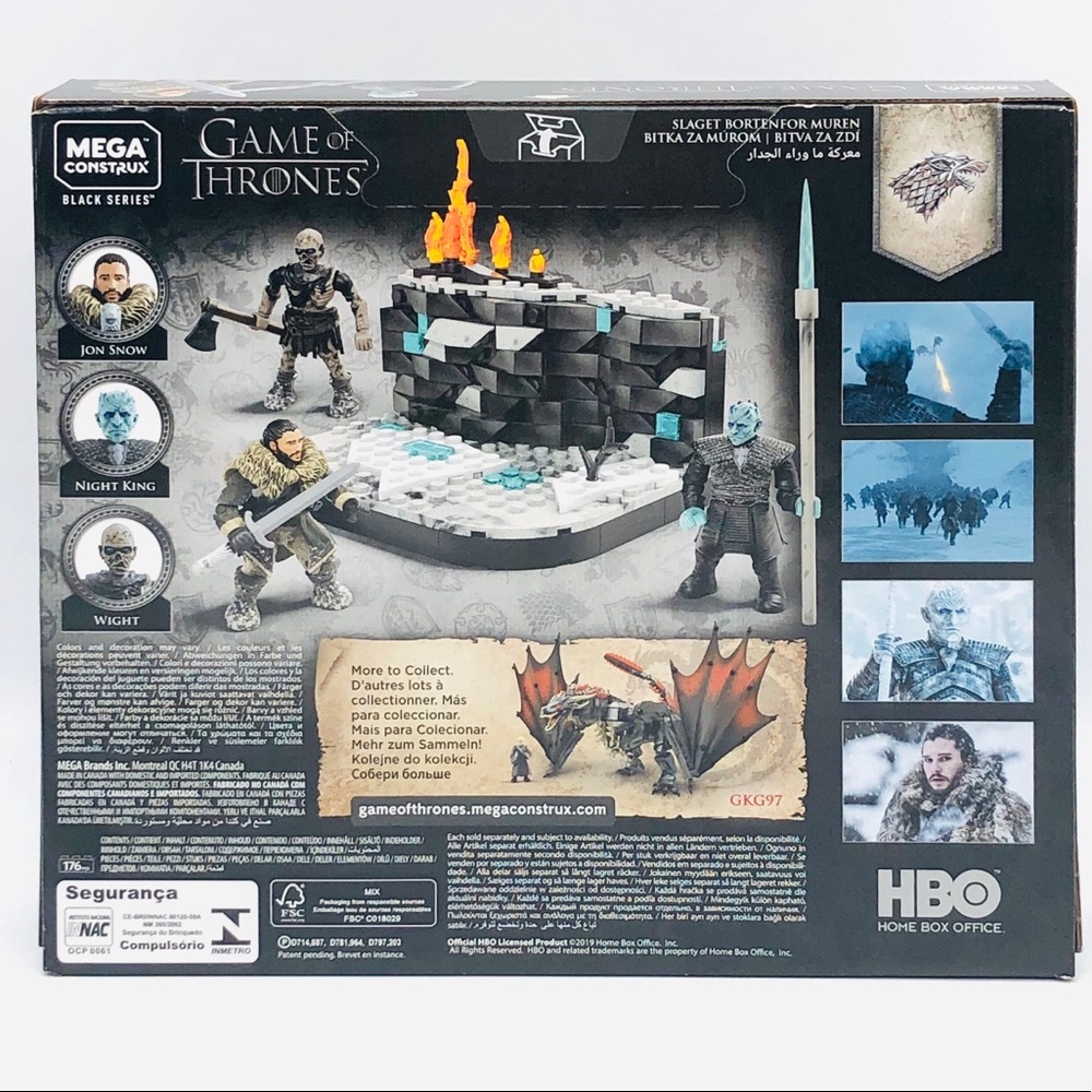 Game of Thrones Mega Construx Battle at Wall - Picture 7 of 7